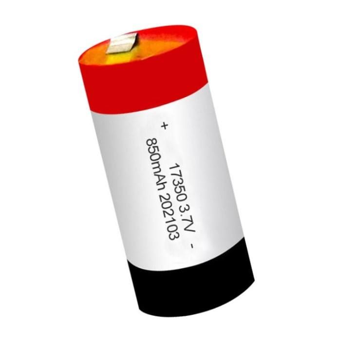 17350-850mAh Cylindrical Soft Pack Polymer Battery