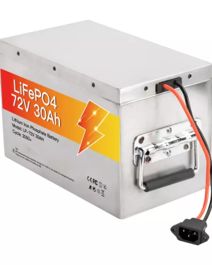 Rechargeable 72v 30ah Lifepo4 Lithium Battery Pack for Golf Carts