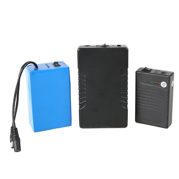 Battery  With Li-Ion Battery Charger For Solar Power System/LED Panel Light