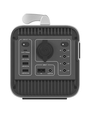 Portable Camping Power Bank Large LCD Display Check Electricity Left Rechargeable Power Station