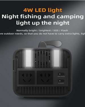 Portable Power Station for Emergency Use Home Appliances Power Repair Mobile Phone Lap Top