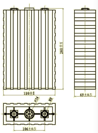 200Ah Sinopoly Battery
